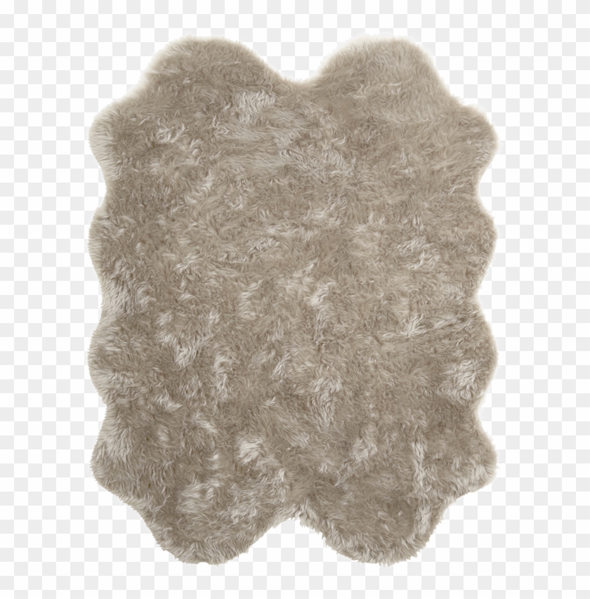 Faux Fur Rug Quad Exuding The Incredibly Soft Sumptuousness - Wool Clipart #3237266