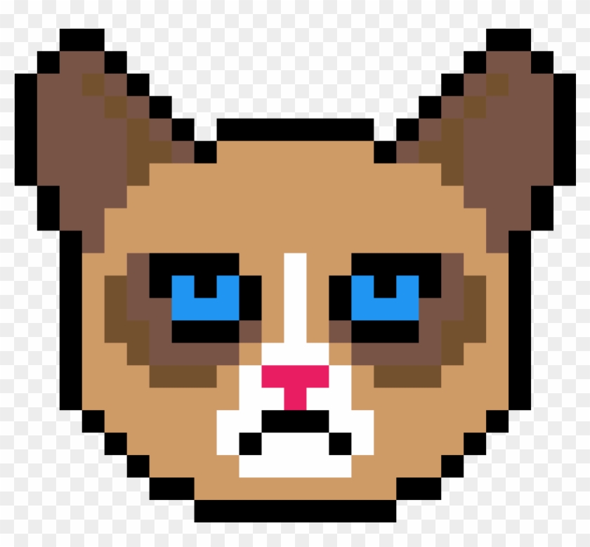 Grumpy Cat - Super Mario World Flower Clipart