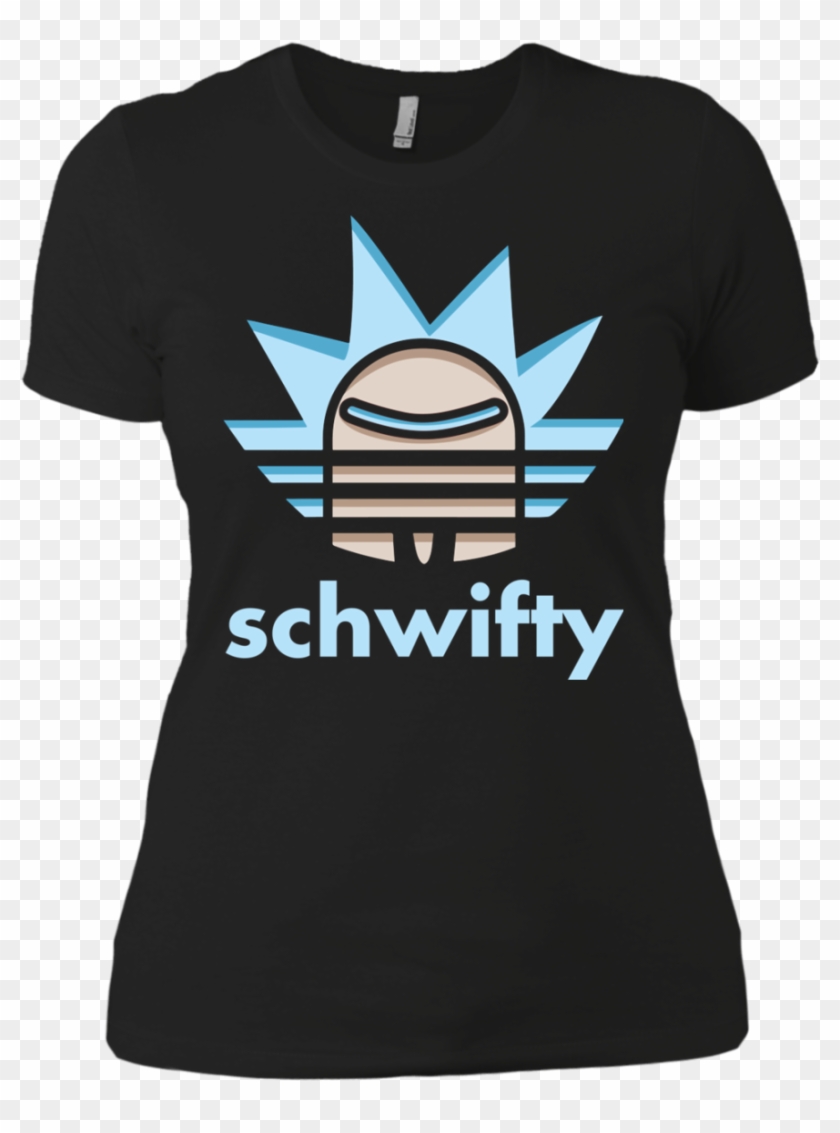 Rick And Morty Schwifty Shirt , Png Download - Adidas Rick And Morty Clipart