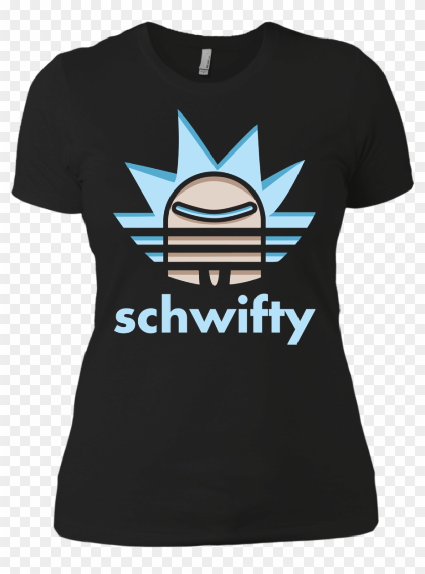 Rick And Morty Schwifty Shirt , Png Download - Adidas Rick And Morty Clipart #3237545
