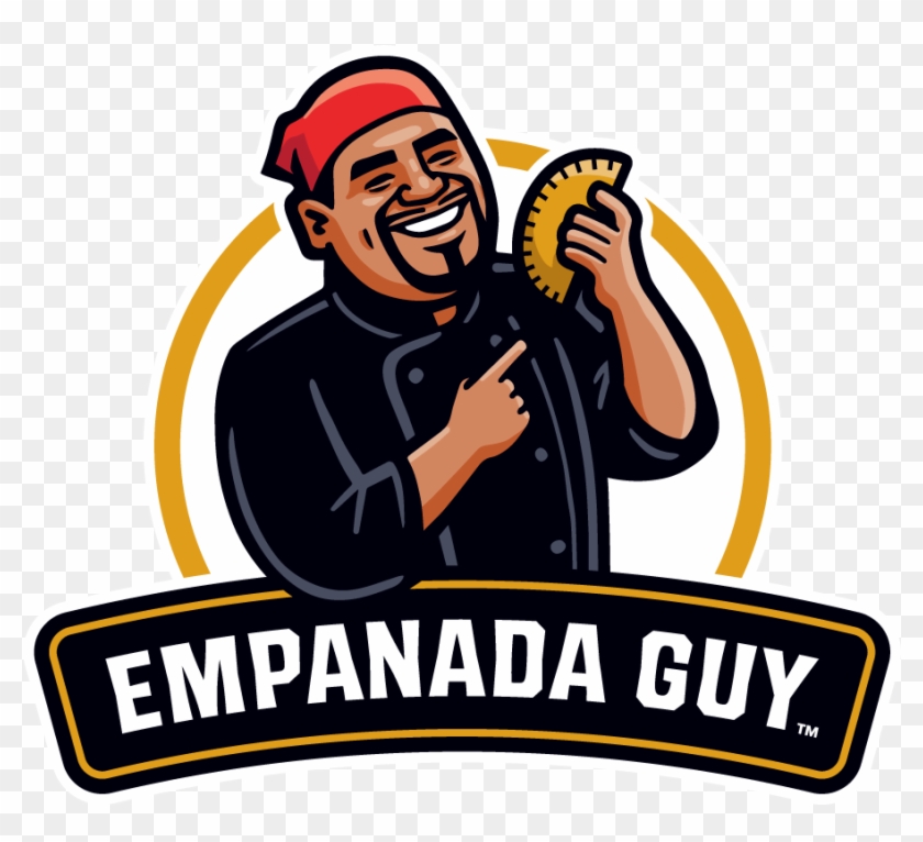 Empanada Guy Logo Clipart #3237911