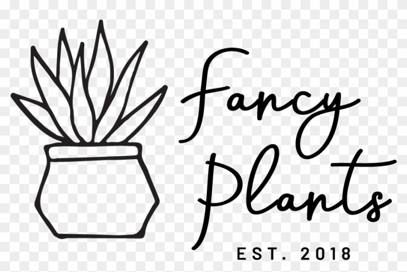 Founded By Suni Johnson, Fancy Plants Is A Small Town - Calligraphy Clipart