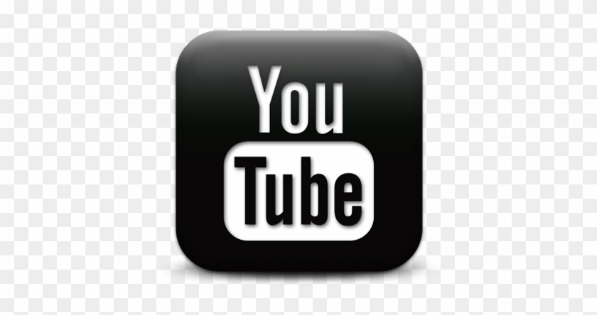 Our - Youtube Black And White Logo Png Clipart