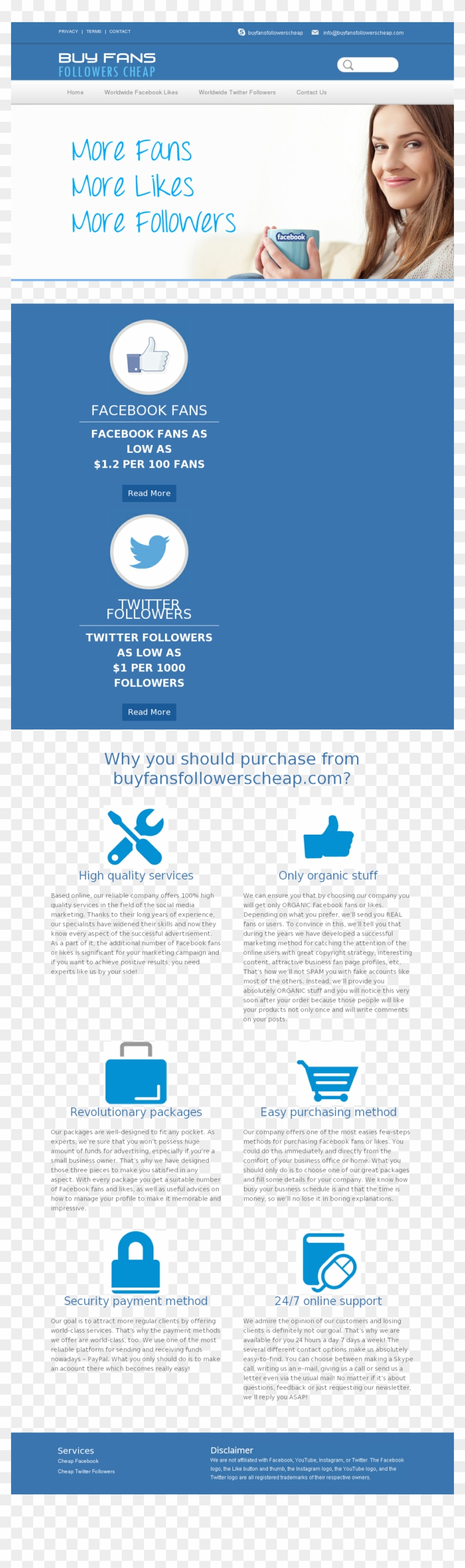 Buy Fans Followers Cheap Competitors, Revenue And Employees - Online Advertising Clipart