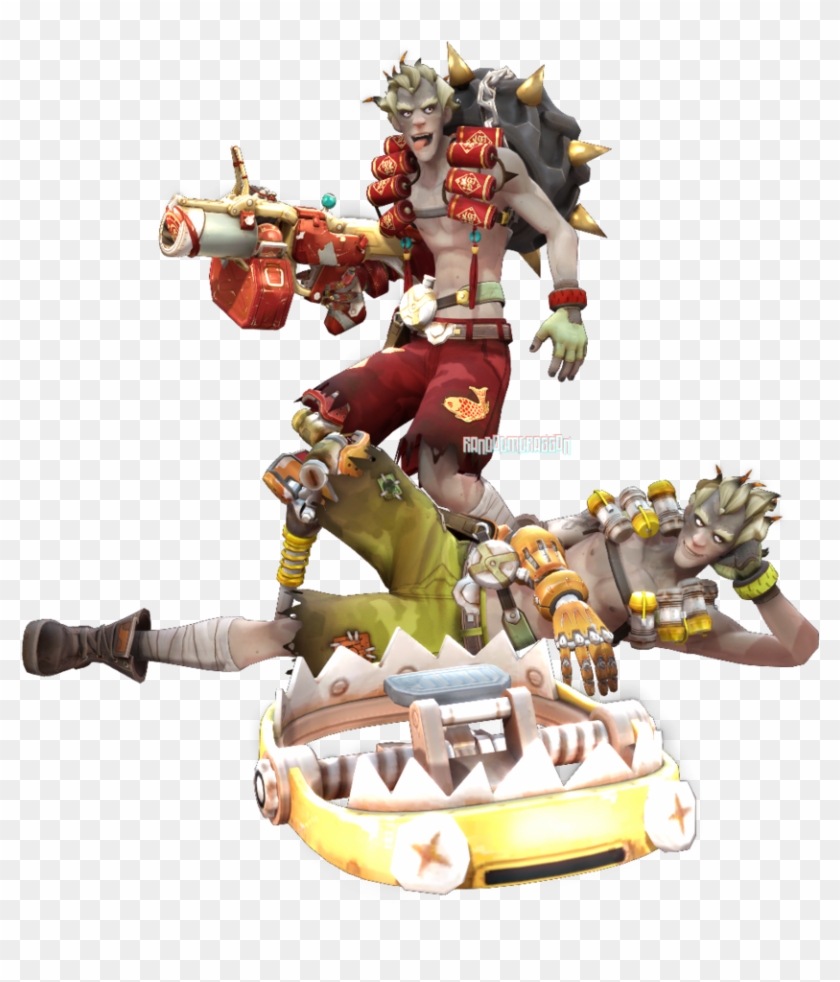 Mmdxoverwatch By Desertdraggon - Junkrat Figure Clipart