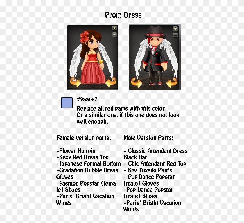Promdress - Cartoon Clipart