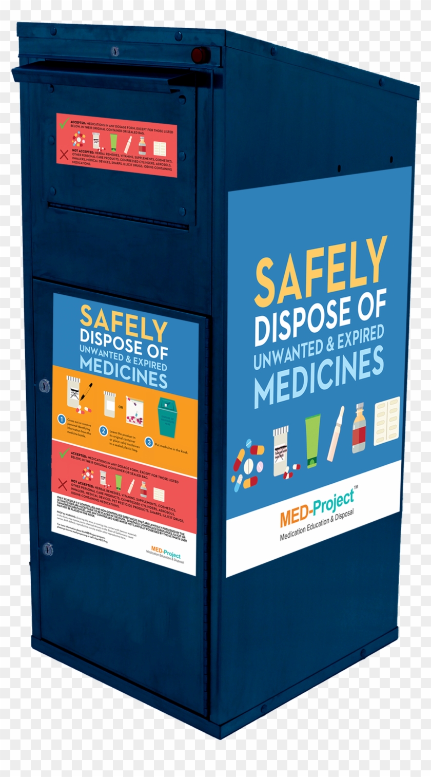 San Mateo County Healthverified Account - Drug Take Back Kiosk Clipart #3238947