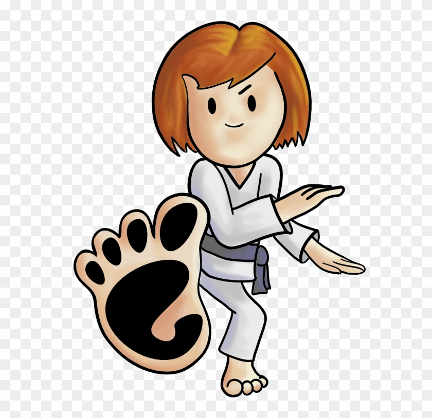 Gnome Karate Girl By Pookstar 253 Kb - Applying For A Job Poster Clipart #3239258