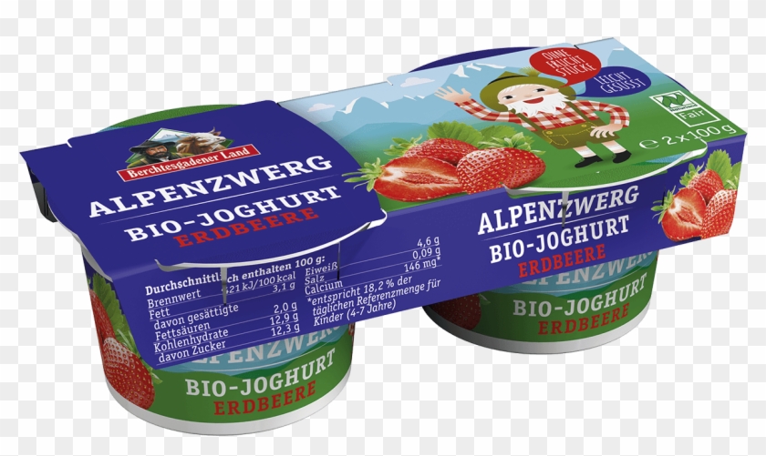 Alpine Gnome Organic Yoghurt - Alpenzwerg Joghurt Clipart #3239380