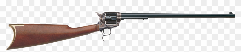 Western Drawing Transparent Clipart Transparent Background - Colt Single Action Army Rifle - Png Download #3239485
