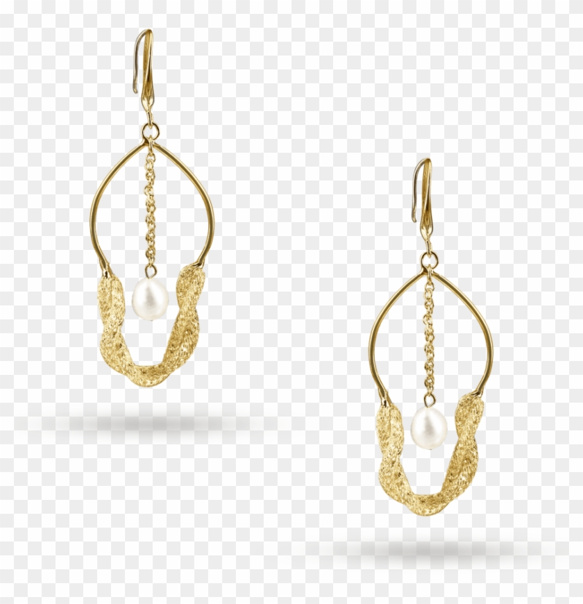 Rose Atoll Collection Pearl & Swarovski Earrings - Earrings Clipart