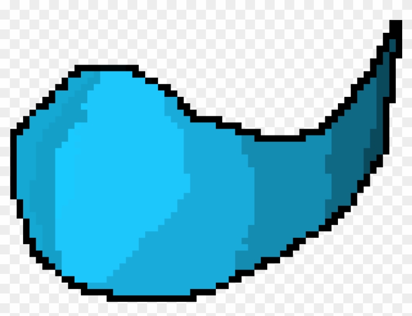 Water Drop - Pixel Art Water Drop Clipart