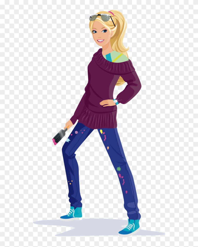 Posted By Unknown At - Barbie Clipart Vector - Png Download
