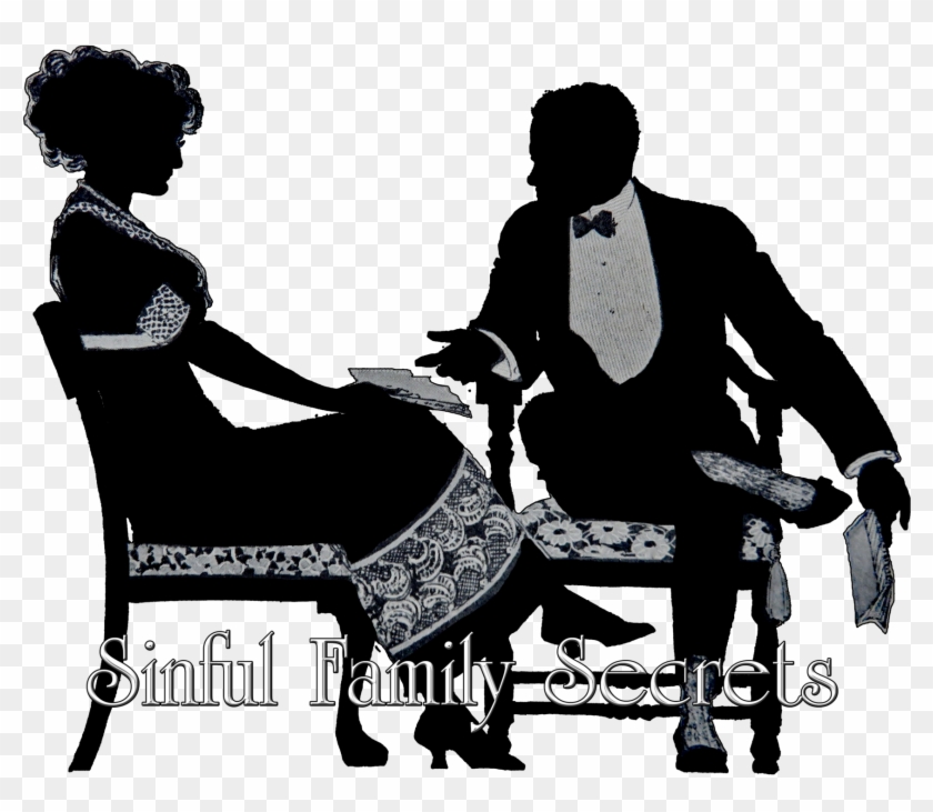 Black Couple Png , Png Download - Illustration Clipart #3240811