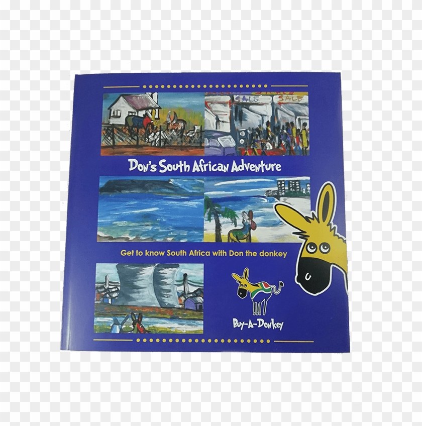 Buy A Donkey Dons South African Adventure - Cartoon Clipart #3240879