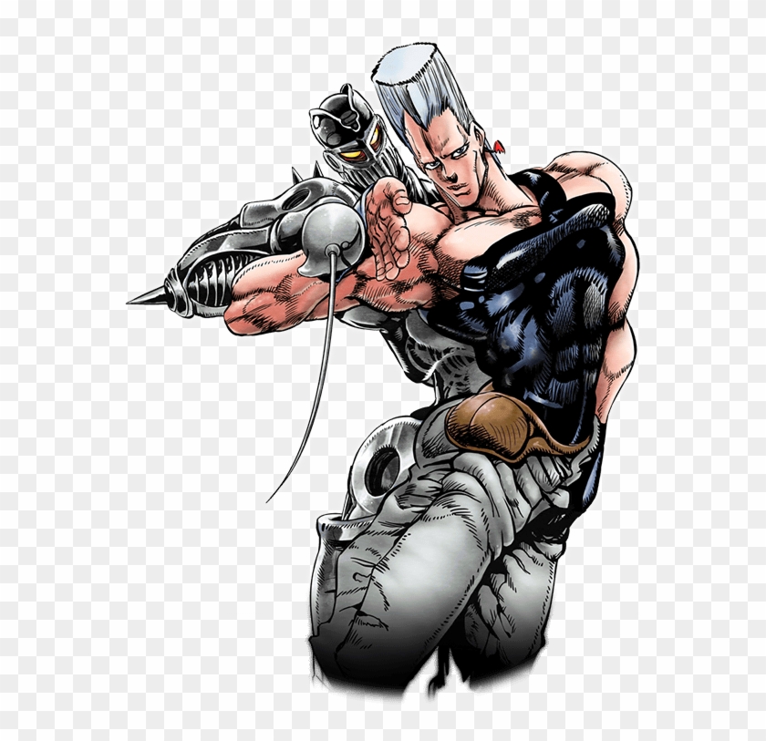 Unit Jean Pierre Polnareff - Jean Pierre Polnareff Silver Chariot Clipart