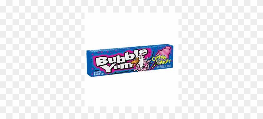 Bubble Yum Gum, Cotton Candy Flavor, 5 Piece - Bubble Yum Gum Clipart #3240914