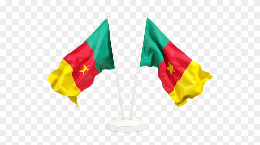 Cameroon Flag Png - Haitian Flag Waving Png Clipart #3241335