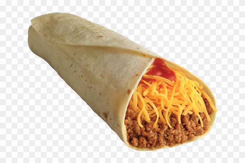 Taco Time Soft Pinto Bean Burrito Clipart