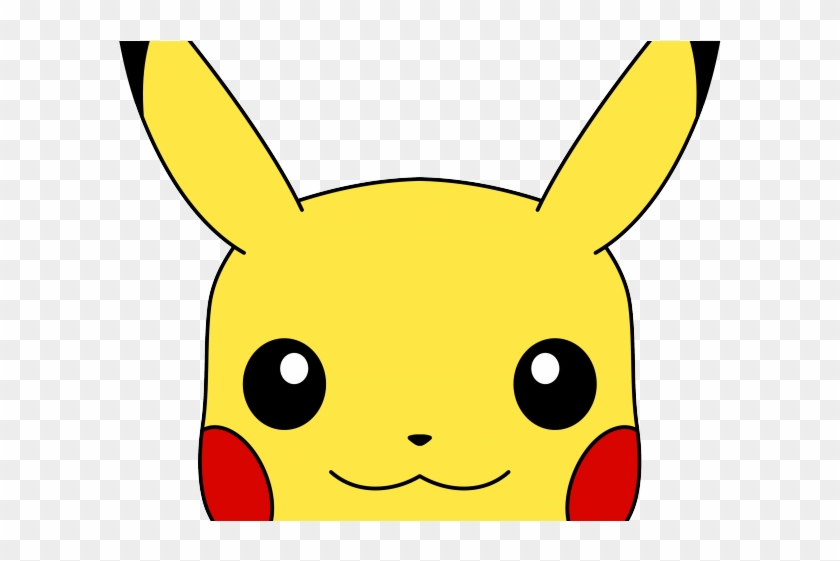 Drawn Pikachu Face Mask - Face Of Pikachu Clipart