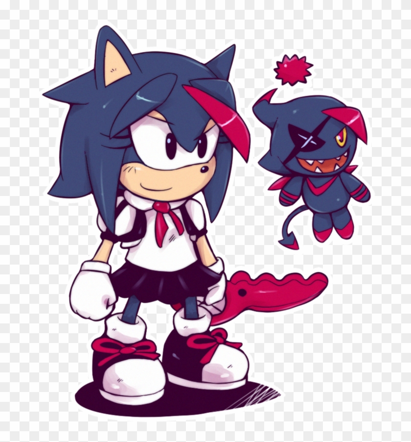 Ryuko Matoi Shadow The Hedgehog Amy Rose Purple Vertebrate - Sonic The Hedgehog Kill La Kill Clipart #3242086