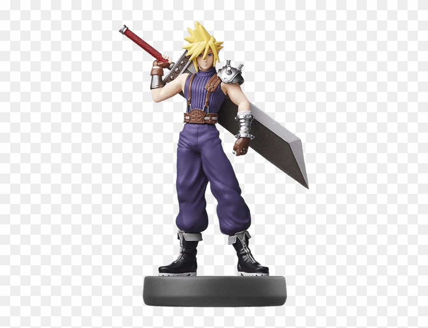 Interactive Figures - Cloud Amiibo Clipart