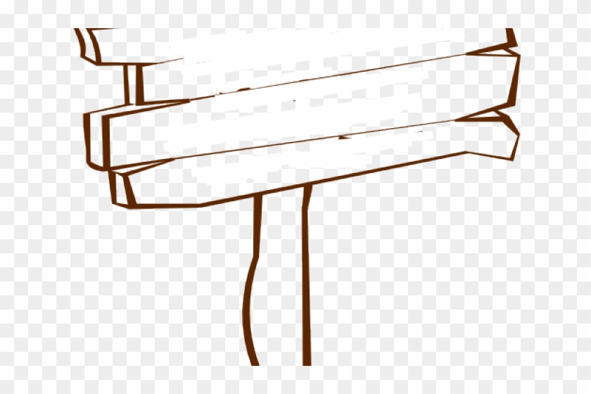 Wooden Sign Cliparts - Wooden Sign Clip Art - Png Download