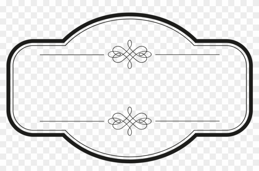 Ornament Frame - Line Art Clipart #3242929