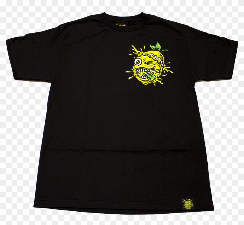 Lemon Tree Color Splat T Shirt - Active Shirt Clipart #3243126