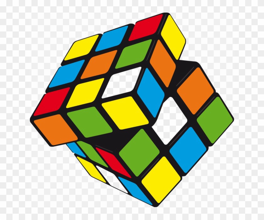 Rubik's Cube Transparent Background - Rubik's Cube Clipart