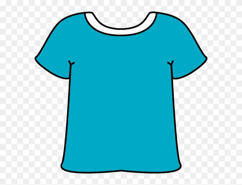 T Clip Art Images Blue Tshirt White - Blue T Shirt Cliparts Png Transparent Png #3243289