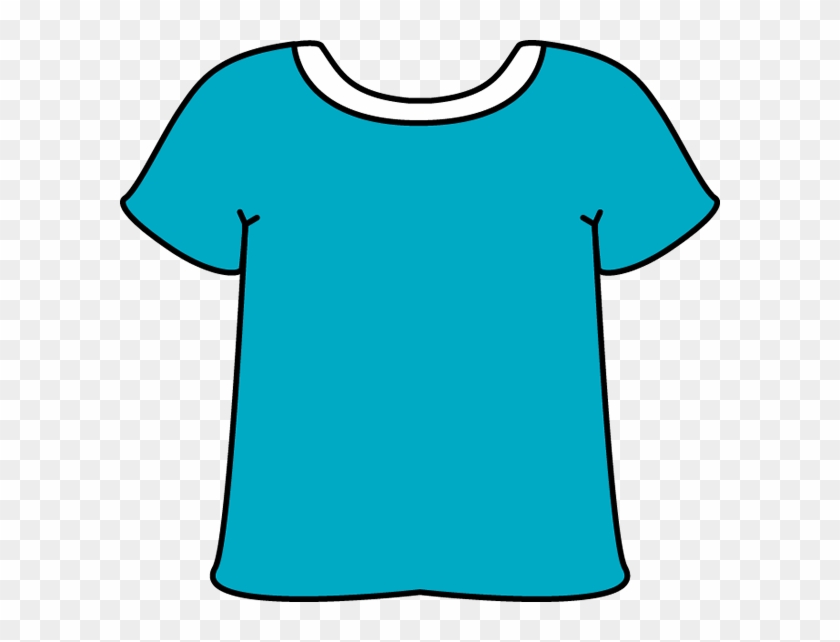 T Clip Art Images Blue Tshirt White - Blue T Shirt Cliparts Png Transparent Png