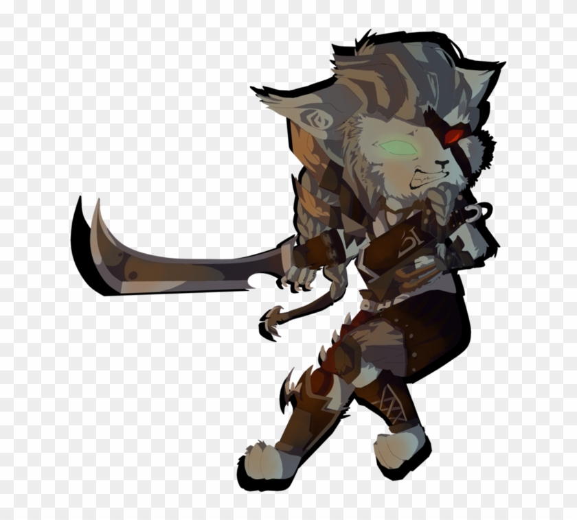 Rengar Drawing Leauge Legends - League Of Legend Rengar Png Clipart