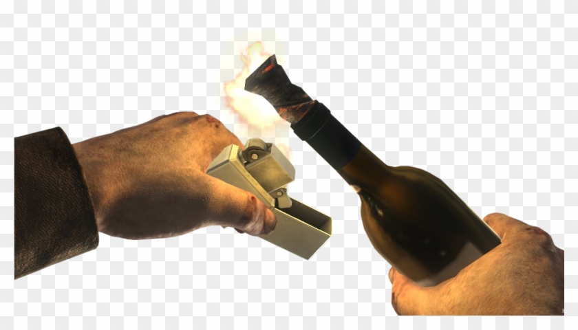 Molotov Cocktail Png , Png Download - World At War Molotov Clipart