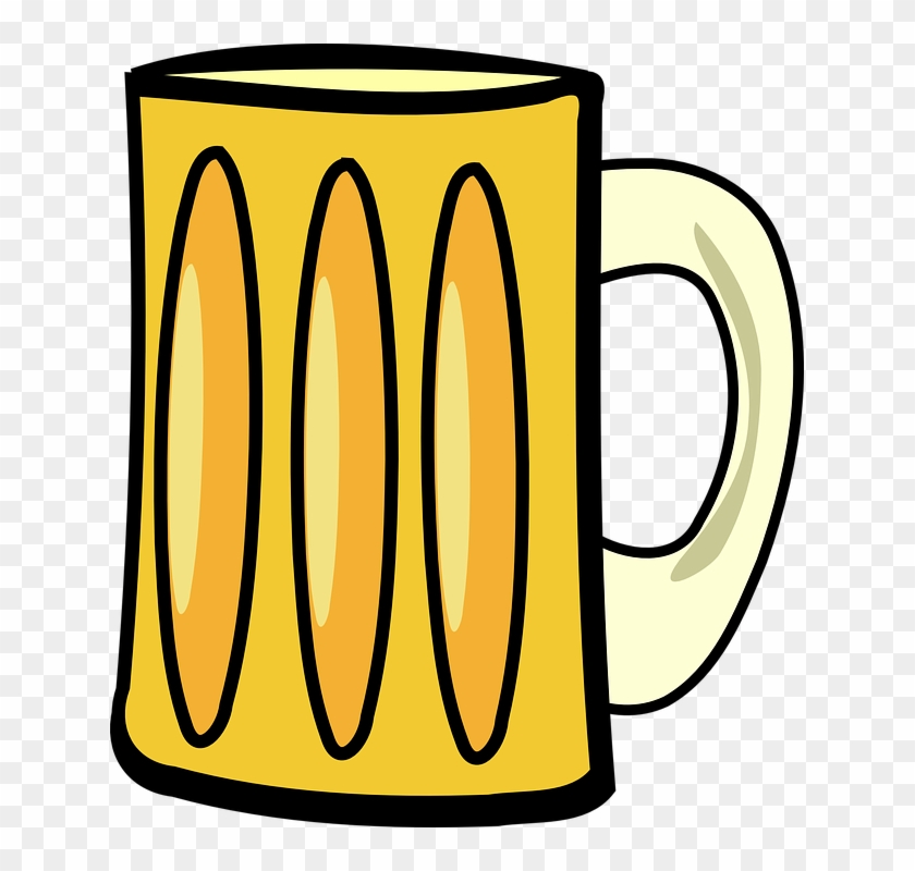 Beverage Glass Free Vector Graphic On Pixabay - Caneca De Bebida Png Clipart #3243895