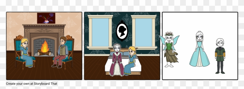 Cinderella - Cartoon Clipart