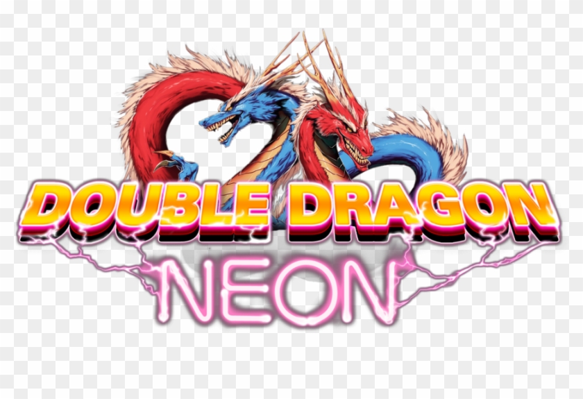 Fight As Twin Brothers Billy And Jimmy Lee On An Exciting - Double Dragon Neon Png Clipart #3244213