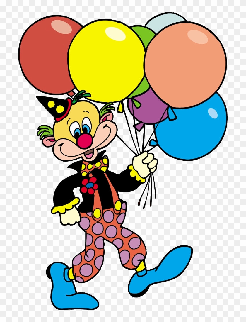 Balloon Clipart Clown - Carnival Poster In School - Png Download #3244779