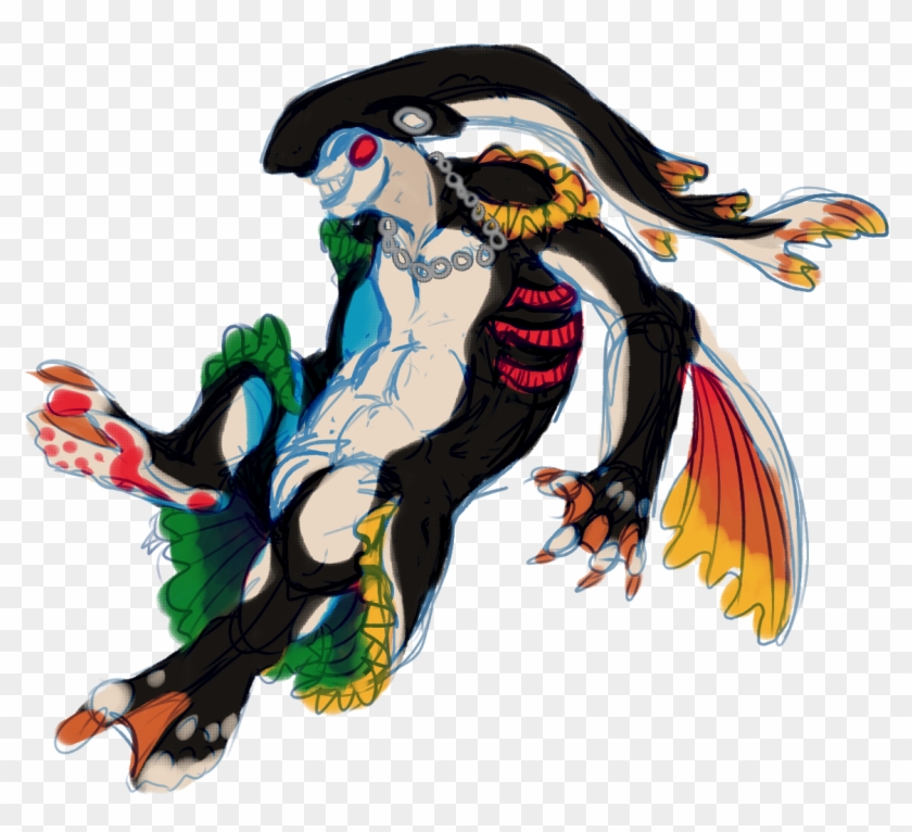 [p] Dirty Night Clown - Illustration Clipart