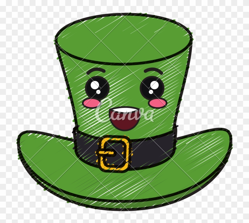 Elf Clipart Kawaii - Kawaii St Patrick - Png Download
