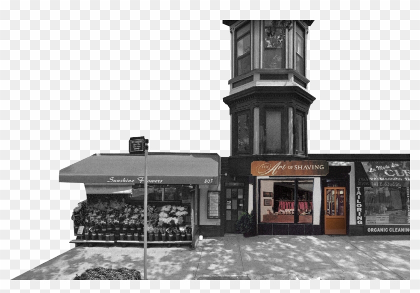 Street - Commercial Building Clipart