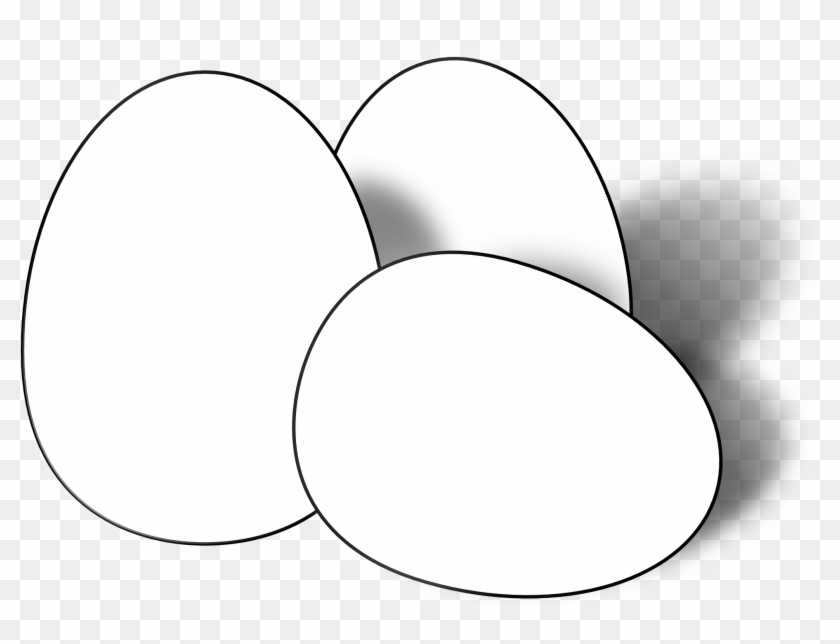 Free Egg Egg Download Of Eggs Clipart - Egg Black And White - Png Download #3245127