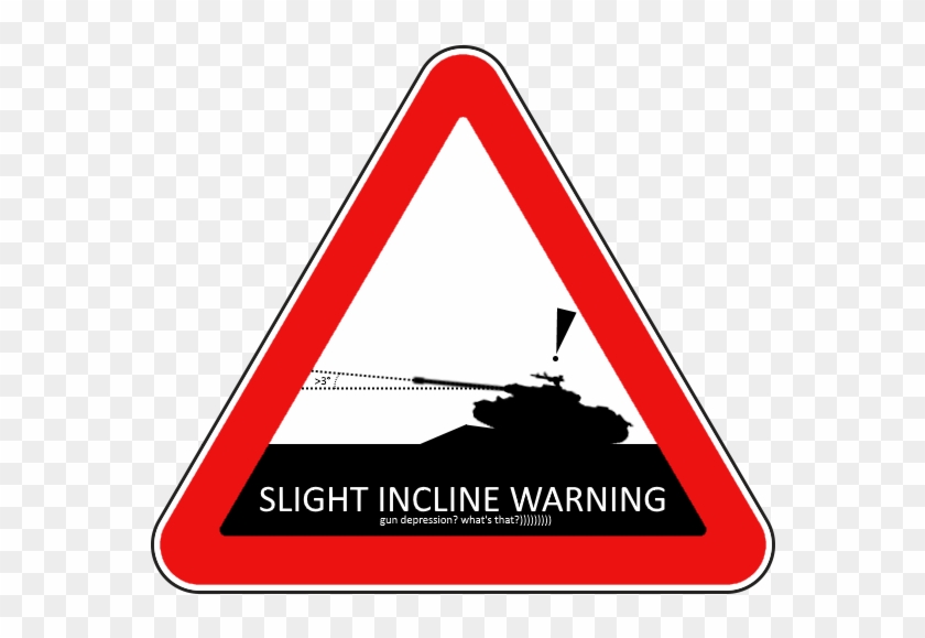 Incline Warning - Traffic Sign Clipart