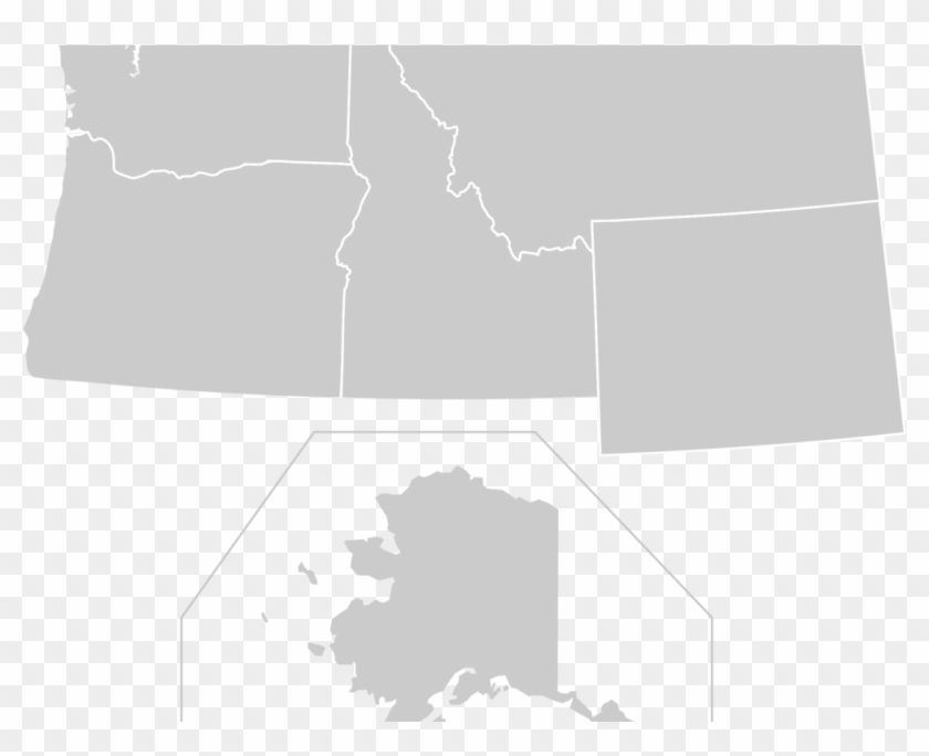Map Usa North West - Alaska Permanent Fund Clipart