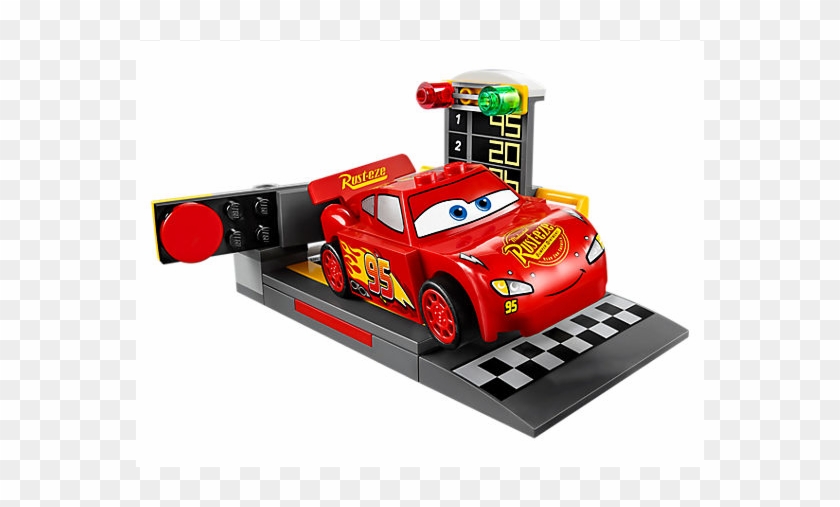 Lightning Mcqueen Speed Launcher - Lightning Mcqueen Lego Junior Clipart #3245596