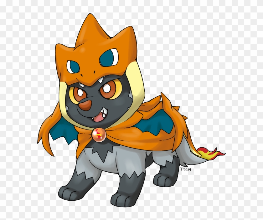 “ Based On The Pikachu Dressed As Mega Charizard From - Cartoon Clipart