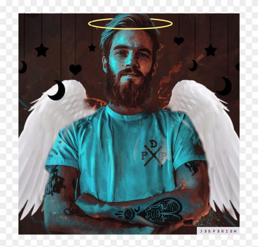 #pewdiepie - Pewdiepie Vs T Series Fan Art Clipart #3246009