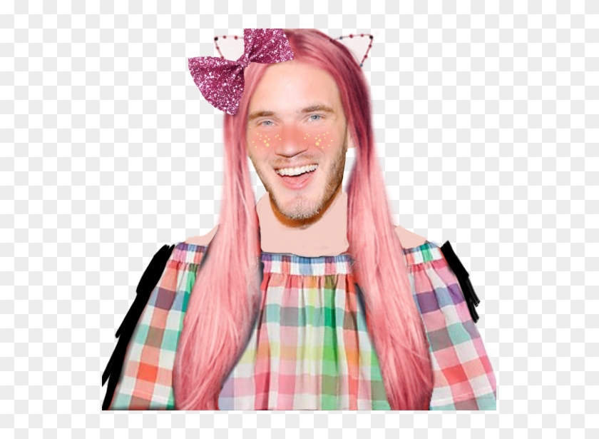 Pewdiepie Sticker - Costume Hat Clipart