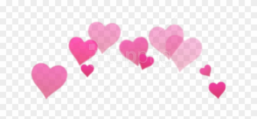 Free Png Corazones Png Images Transparent - Hearts Photobooth Png Clipart