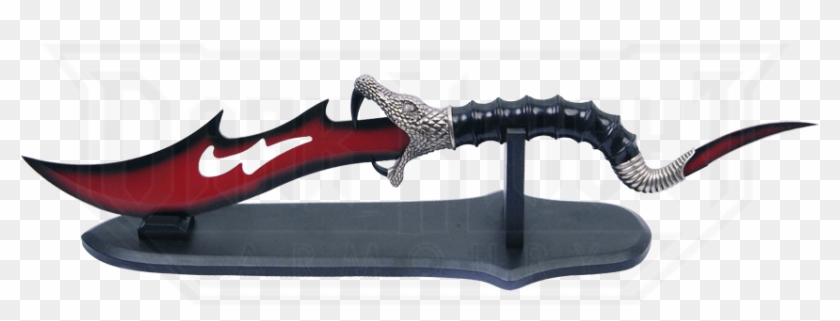 Red Cobra Display Dagger - Bowie Knife Clipart